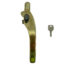 Sealco Timber Cockspur Window Handle Locking Gold Right Hand