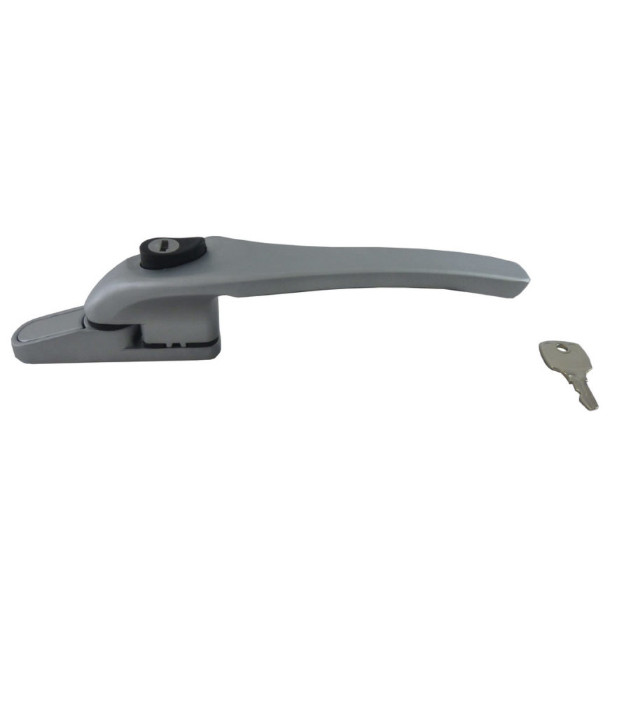 Sealco Timber Cockspur Window Handle Locking Satin Chrome Left Hand - Image 2