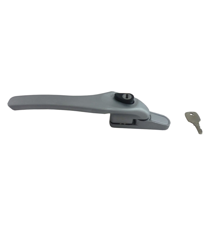 Sealco Timber Cockspur Window Handle Locking Satin Chrome Right Hand - Image 2