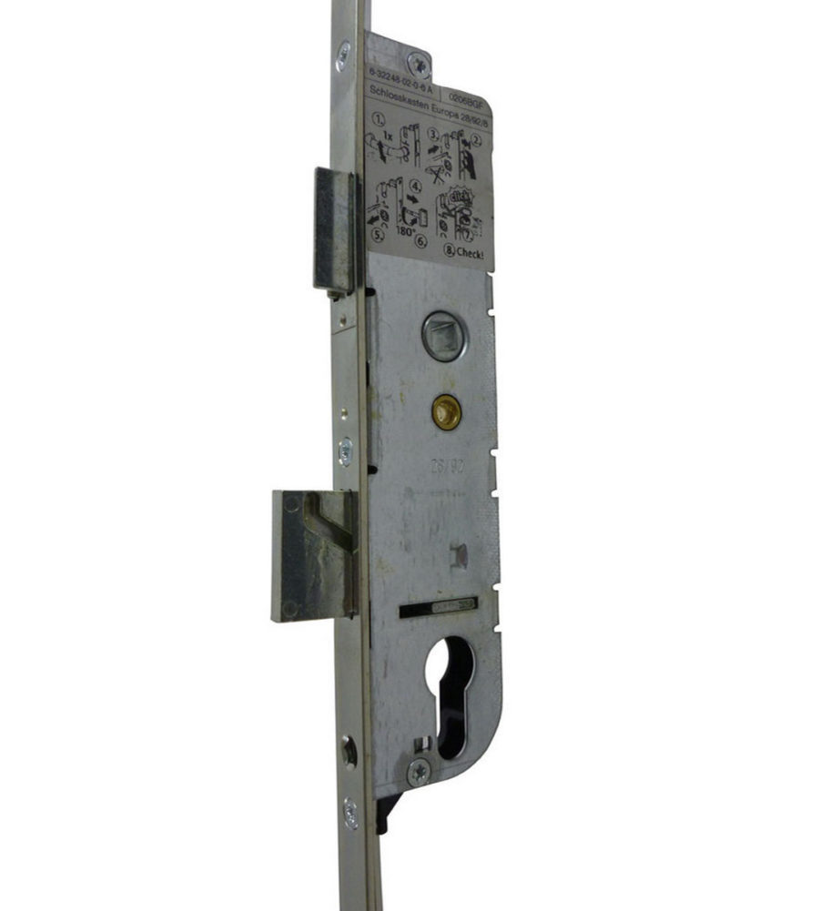 GU Ferco 4 Roller Lock c/w Latch & Deadbolt 35mm Backset 92mm Centre