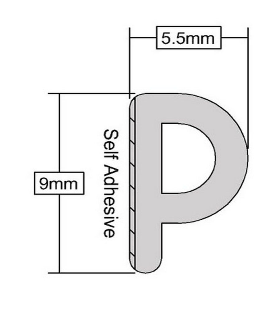 P Strip Brown 10mtr Coil 05SG034 - Image 5