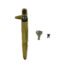 Trojan Hardware Sparta Cockspur Gold 9mm Backset RH Window Handle