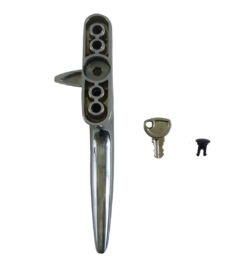 Trojan Hardware Sparta Cockspur Chrome 21mm Backset LH Window Handle - Image 2