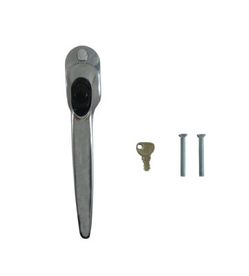 Trojan Hardware Sparta Tilt & Turn Polished Chrome Window Handle 40mm Spindle