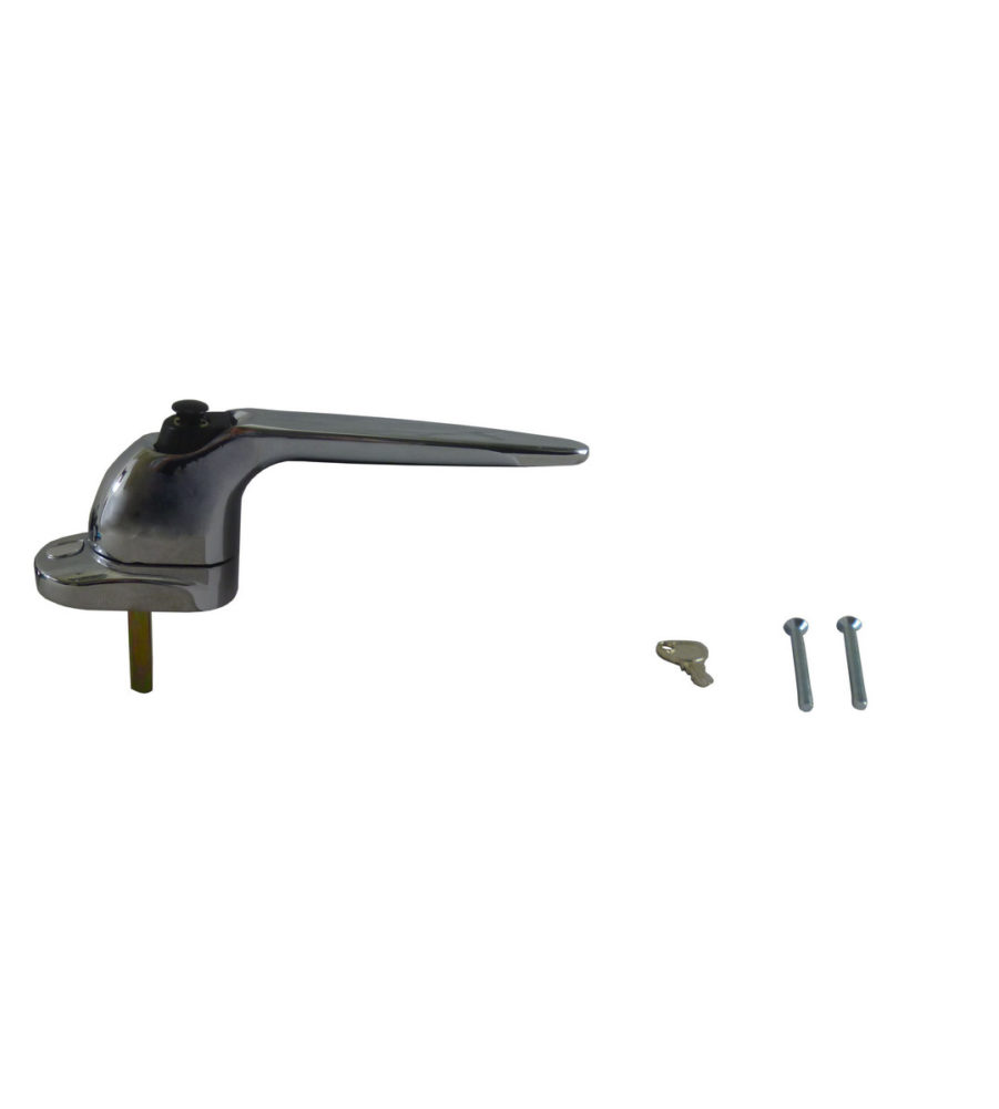 Trojan Hardware Sparta Tilt & Turn Polished Chrome Window Handle 40mm Spindle - Image 2