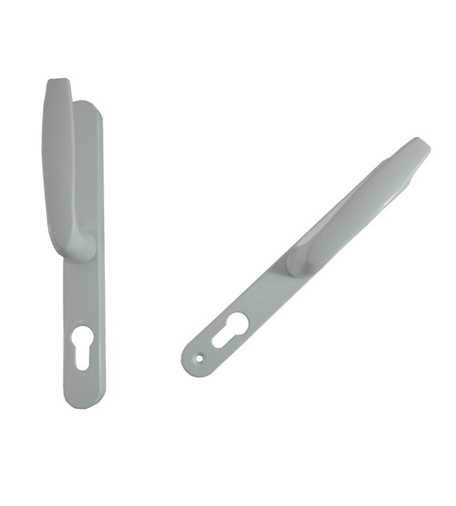 Hoppe Brugge White 68mm PZ, 215mm Centres Euro Door Handle to suit Fullex Locks - Image 3