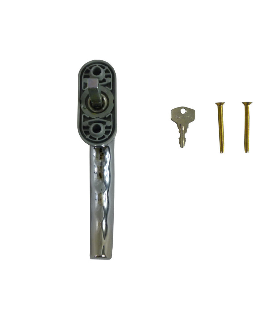 Hoppe Atlanta Tilt Before Turn Locking F49 Pol Chrome 38mm Spindle Window Handle - Image 3