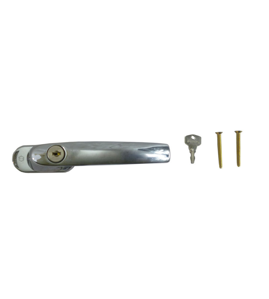 Hoppe Atlanta Tilt Before Turn Locking F49 Pol Chrome 38mm Spindle Window Handle - Image 2