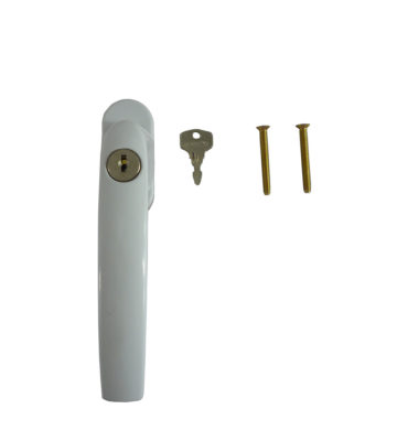 Hoppe Atlanta Tilt Before Turn Locking White 38mm Spindle Window Handle