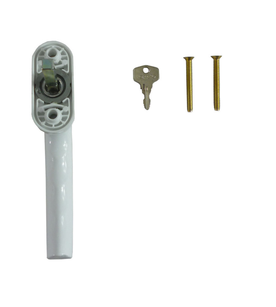 Hoppe Atlanta Tilt Before Turn Locking White 38mm Spindle Window Handle - Image 3