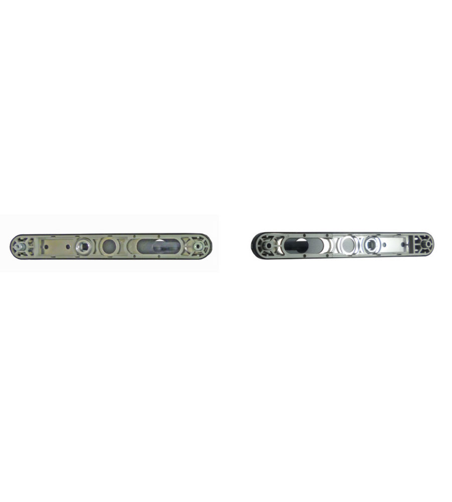 Hoppe Birmingham Long Backplate 3810N Black 92mm PZ, 215mm Centres Door Handle - Image 2