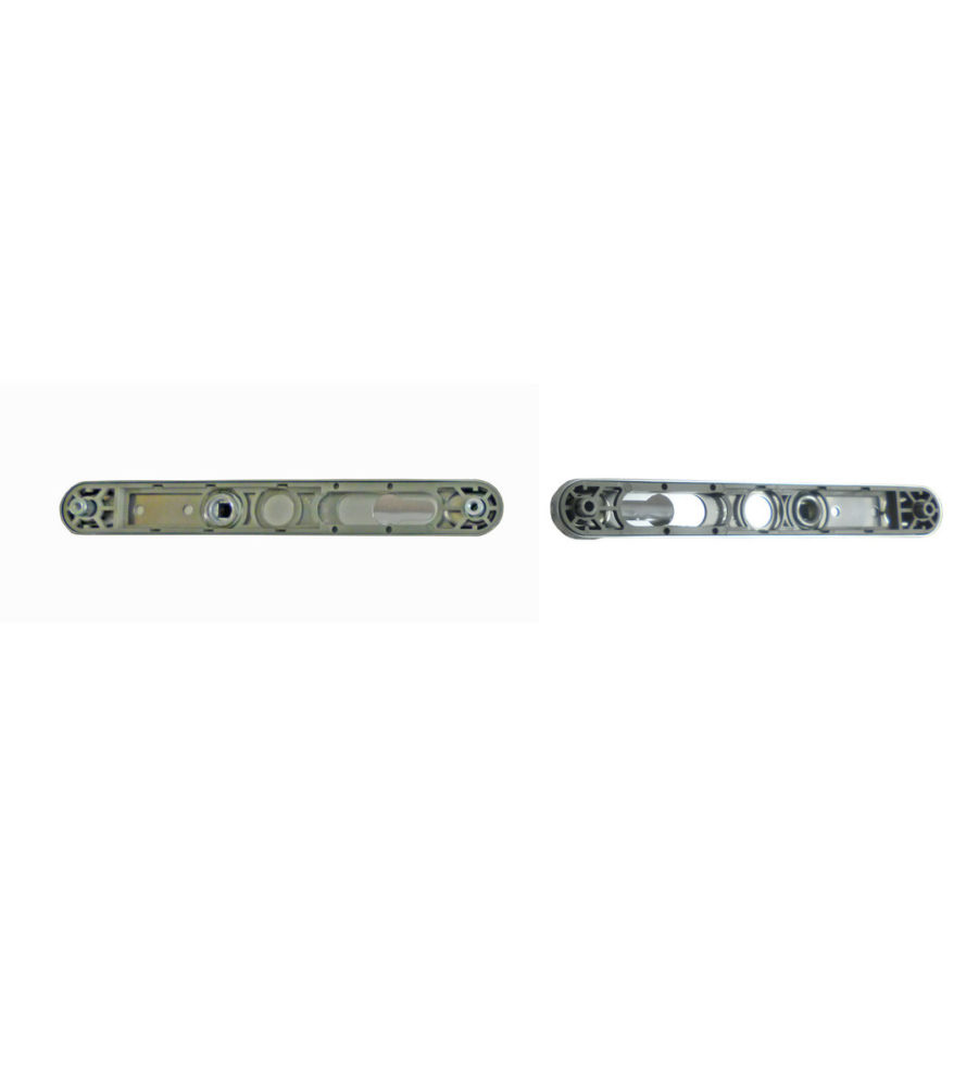 Hoppe Birmingham Long 3810N F1 Matt Silver 92mm PZ, 215mm Centres Door Handle - Image 2