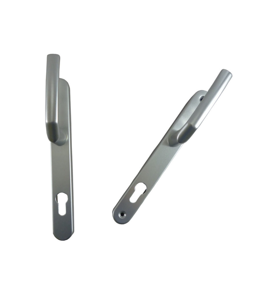 Hoppe Birmingham Long 3810N F1 Matt Silver 92mm PZ, 215mm Centres Door Handle - Image 3