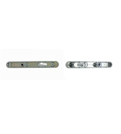 Hoppe Birmingham Short 3811N White 92mm Centre Door Handle - Image 2