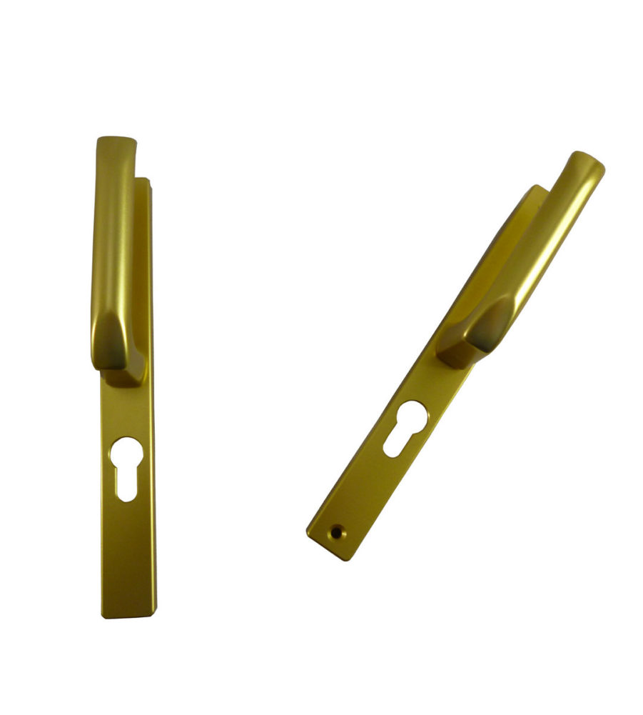 Hoppe F3 Matt Gold 48mm Centre Euro Profile Door Handle - Image 3