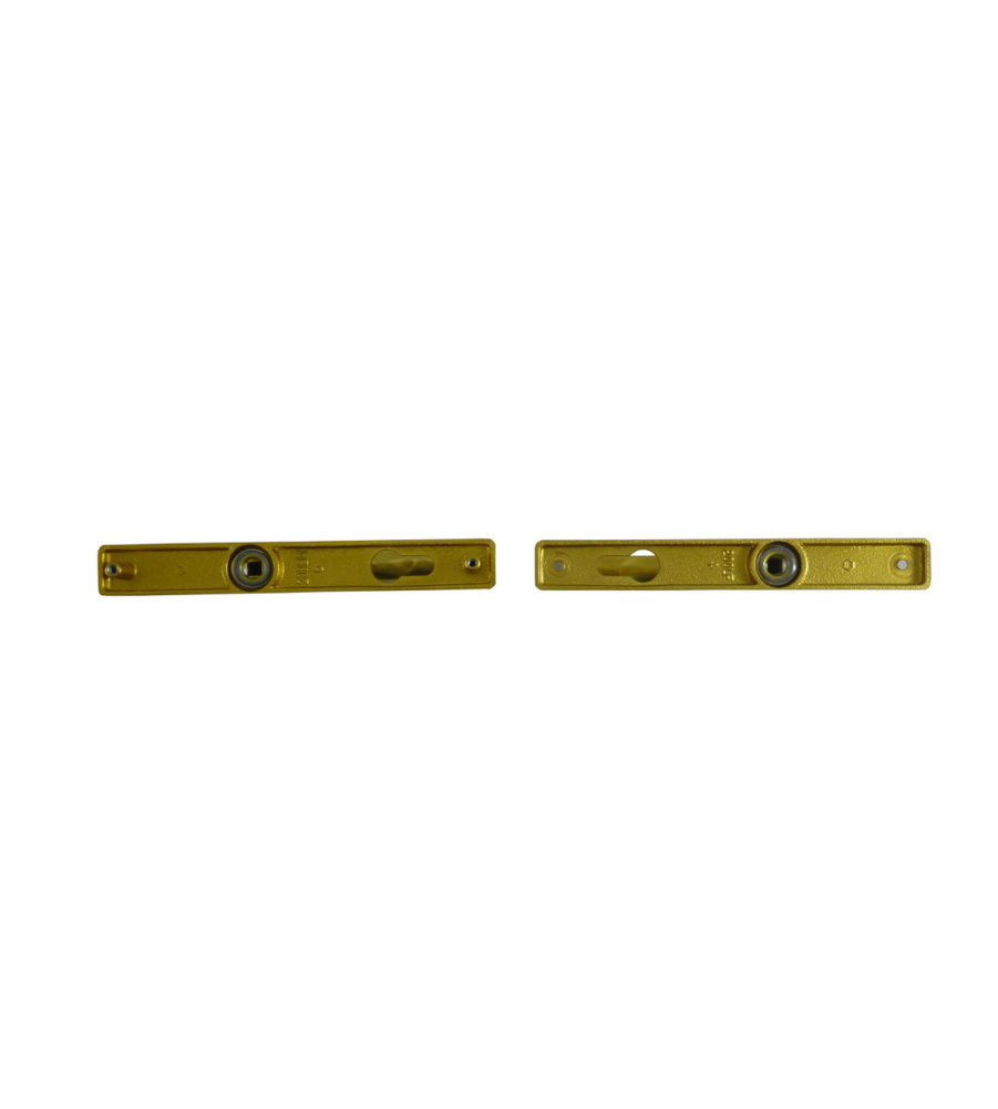 Hoppe F3 Matt Gold 70mm PZ, 180mm Centres Door Handle - Image 2