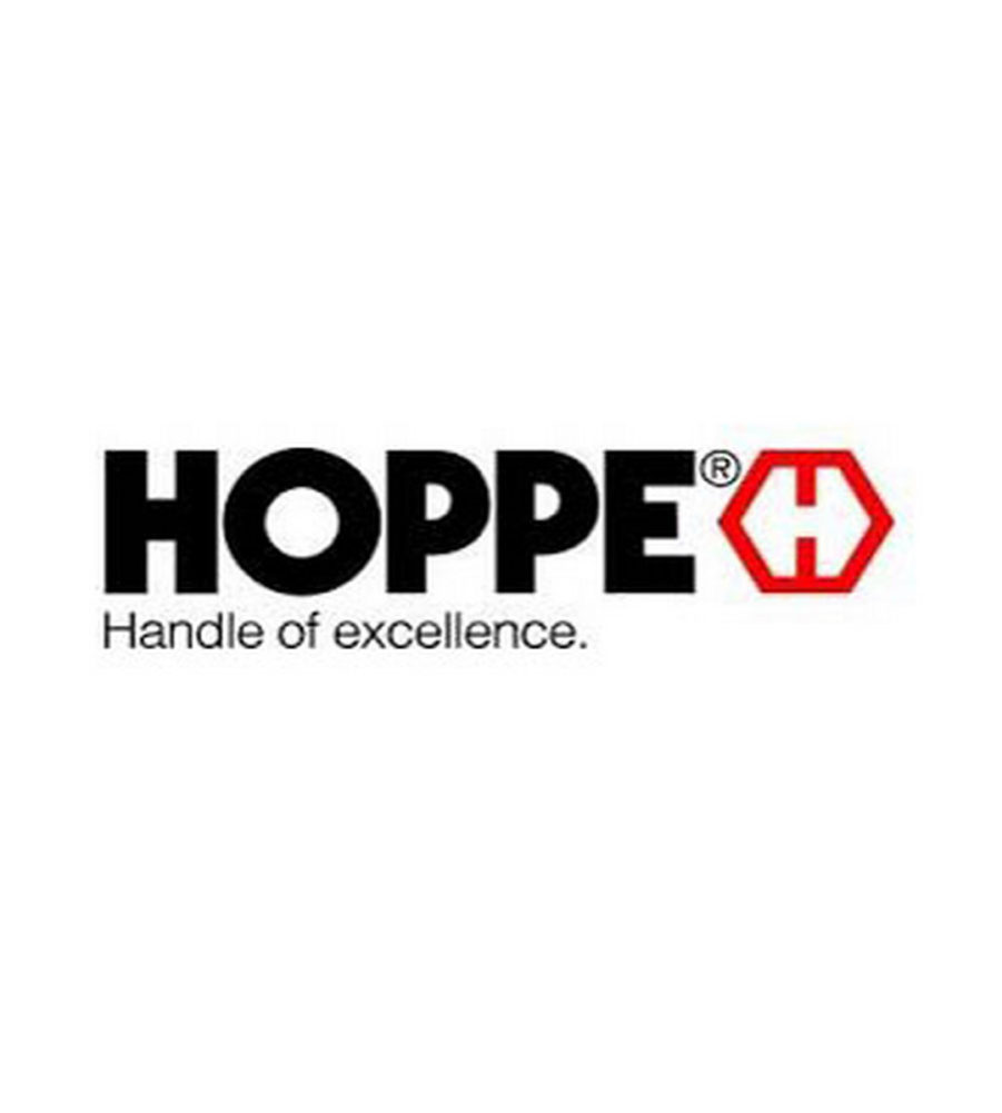 Hoppe Atlanta 1530/3831 Door Handle F77 Pol Brass - Image 2