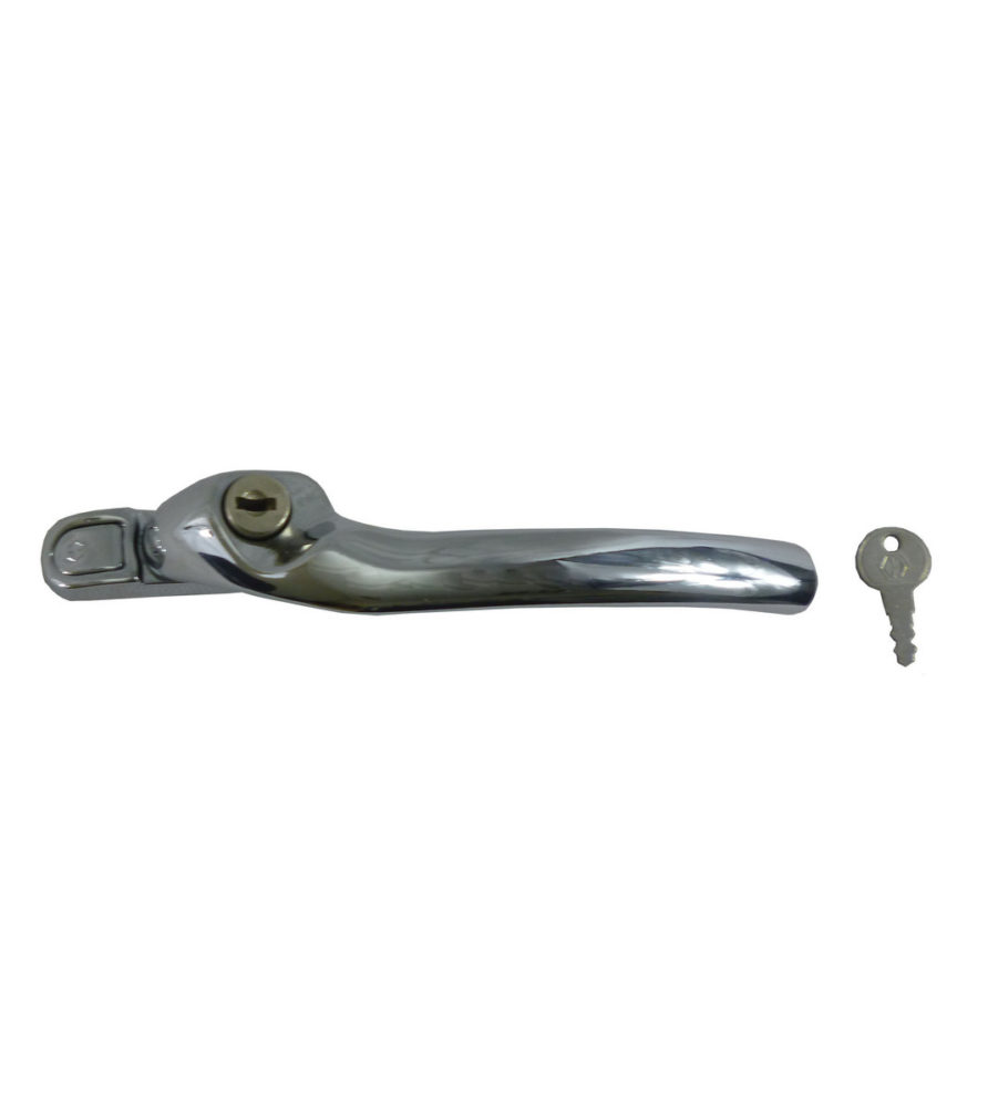 Hoppe Tokyo Chrome Espag 40mm Spindle Left Hand Window Handle - Image 2