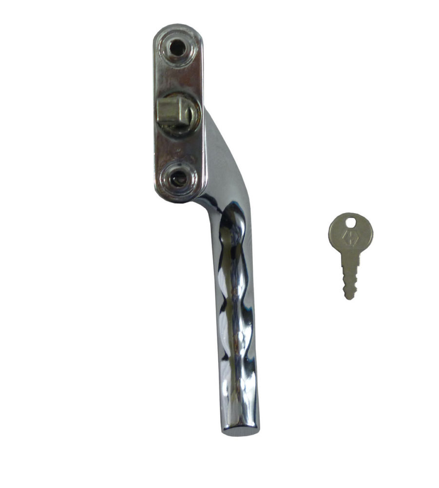Hoppe Tokyo Chrome Espag 40mm Spindle Left Hand Window Handle - Image 3