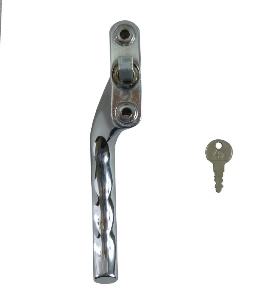 Hoppe Tokyo Chrome Espag 40mm Spindle Right Hand Window Handle - Image 3