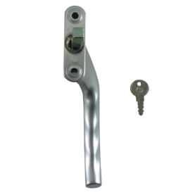 Hoppe Tokyo Matt Silver Espag 40mm Spindle Left Hand Window Handle - Image 3