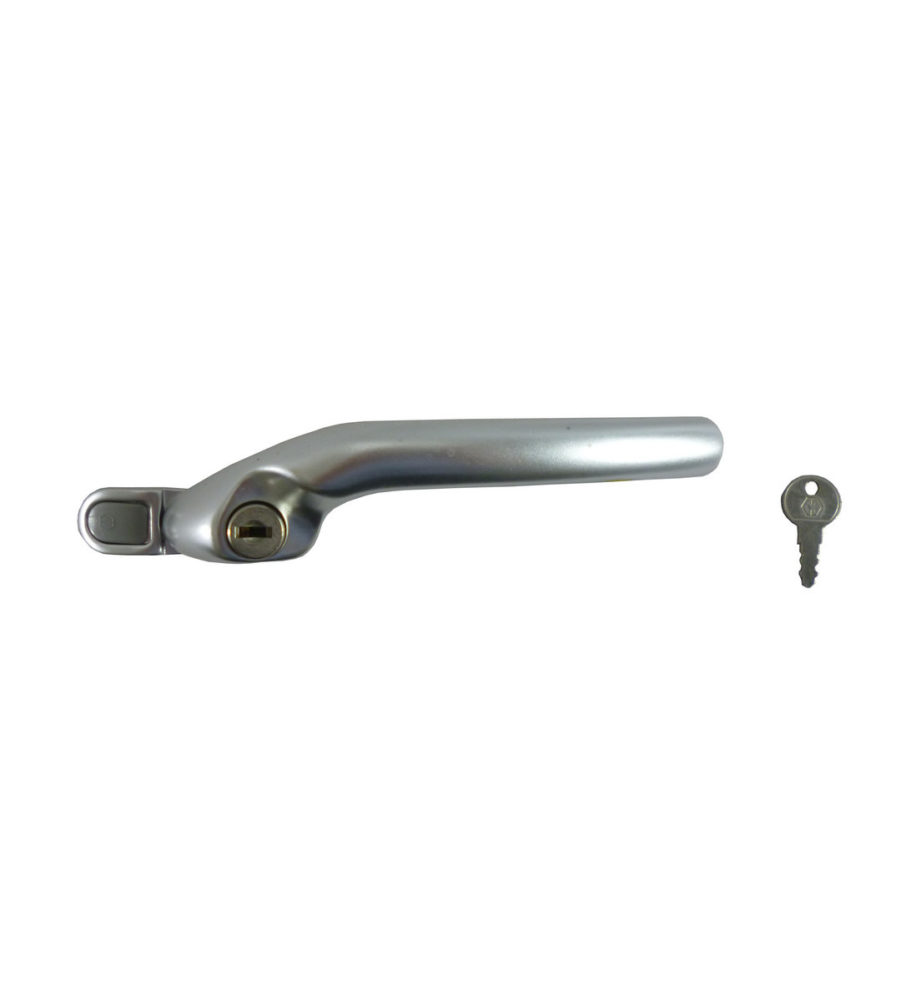 Hoppe Tokyo Matt Silver Espag 40mm Spindle Right Hand Window Handle - Image 2