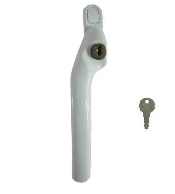 Hoppe Tokyo White Espag 40mm Spindle Left Hand Window Handle