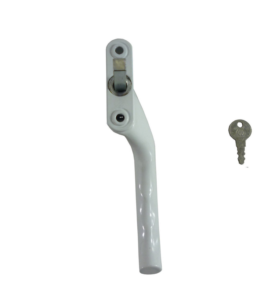Hoppe Tokyo White Espag 40mm Spindle Left Hand Window Handle - Image 3