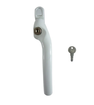 Hoppe Tokyo White Espag 40mm Spindle Right Hand Window Handle