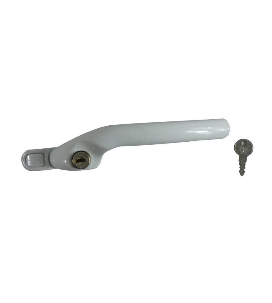 Hoppe Tokyo White Espag 40mm Spindle Right Hand Window Handle - Image 2