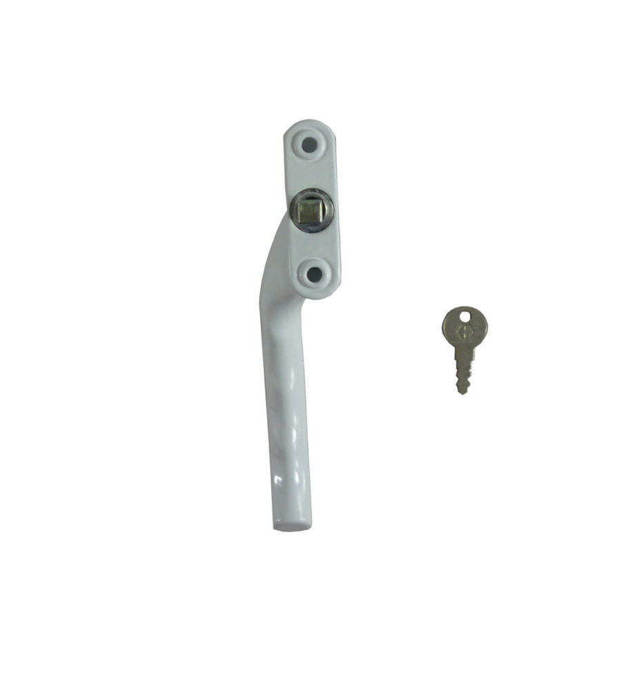 Hoppe Tokyo White Espag 40mm Spindle Right Hand Window Handle - Image 3