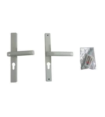 Hoppe White 48mm Centre Euro Profile Door Handle