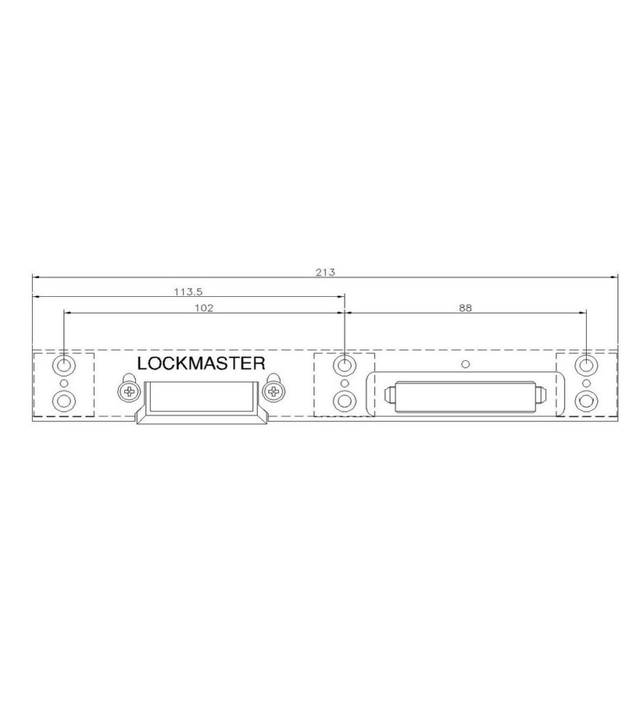 Lockmaster Upvc Centre Keep Right Hand PLK21-19 - Image 2