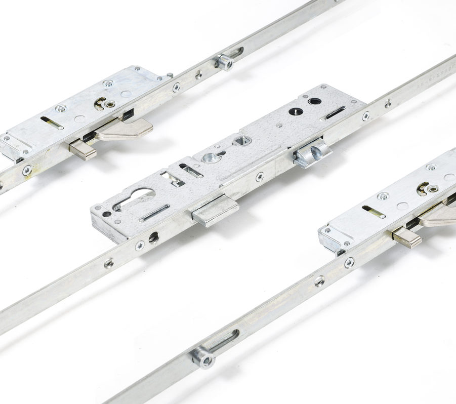Lockmaster 2Hook 4Roller 35mm Backset 92mm Centre Door Lock PLSP143-19