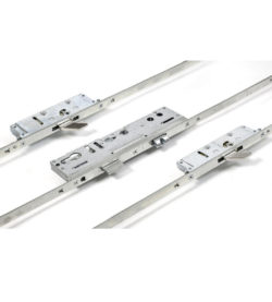 Lockmaster 2 Hook 45mm backset 92mm Centre Door Lock 20mm Faceplate PLSP18/45W-27