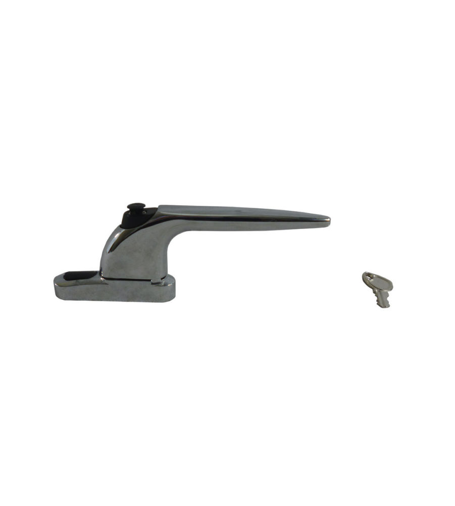 Trojan Hardware Sparta Cockspur Chrome 15.5mm Backset LH Window Handle
