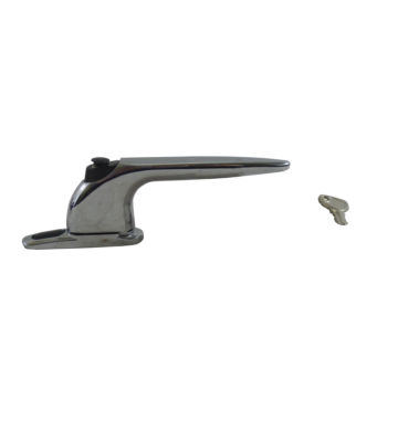 Trojan Hardware Sparta Cockspur Chrome 9mm Backset LH Window Handle