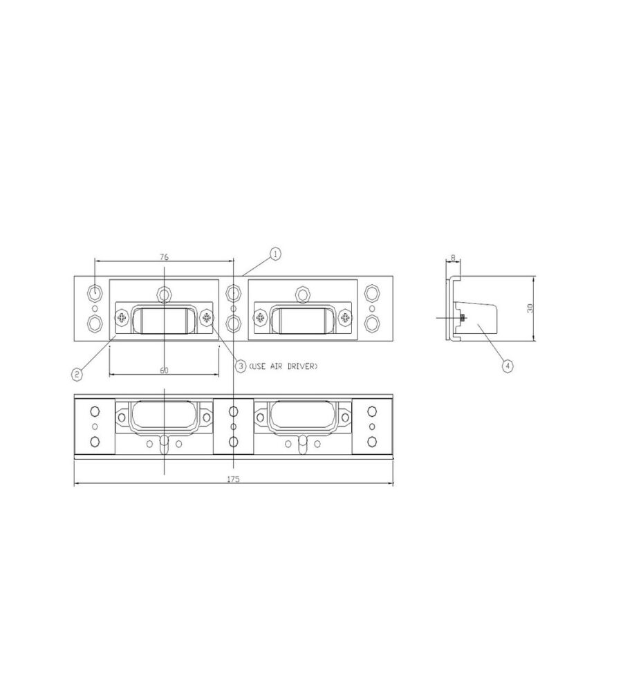 Lockmaster Double Security Shootbolt Keep PLK227-19 - Image 2