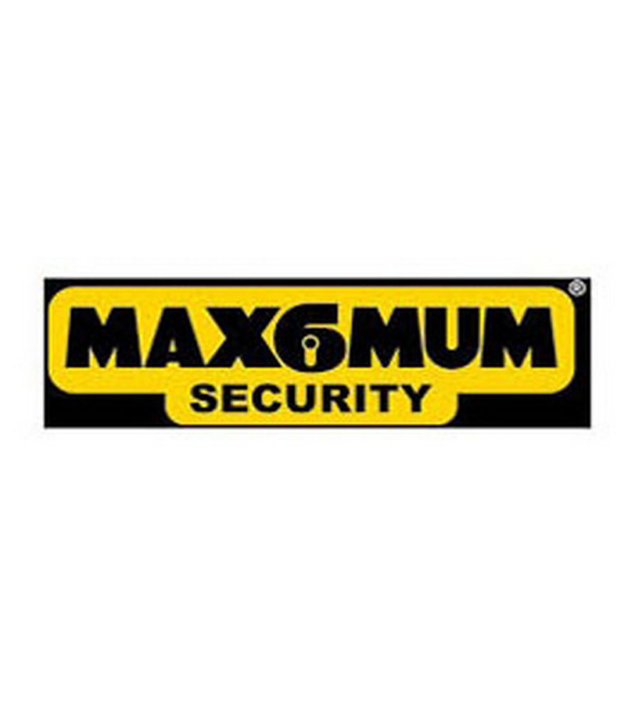 Max6mum Security Lockable Window Restrictor PVD Gold with Black Cable - Image 2