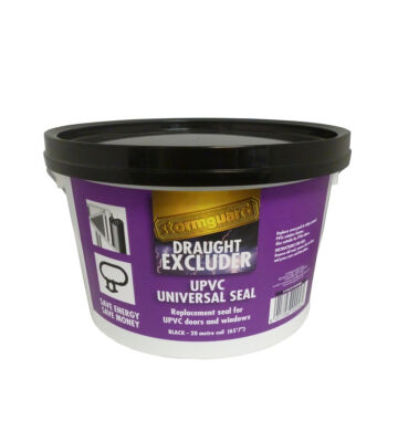 Stormguard UPVC Black Window and Door Repair Seal 20mtr