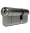 UAP Anti Snap 35/35 (70mm Overall) Nickle Euro Profile Cylinder Lock c/w 3 Keys
