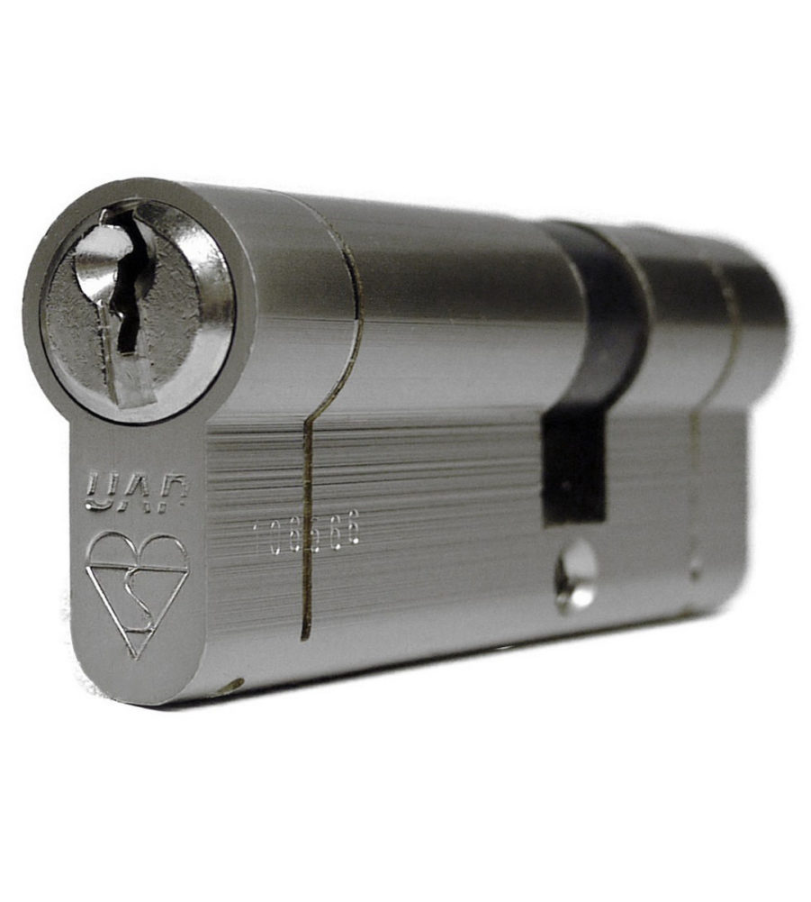 UAP Anti Snap 40/40 (80mm Overall) Nickle Euro Profile Cylinder Lock
