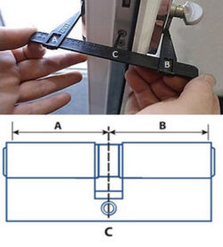 UAP Anti Snap 40/40 (80mm Overall) Nickle Euro Profile Cylinder Lock - Image 4
