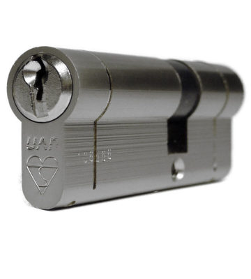 UAP Anti Snap 50/50 (100mm Overall) Euro Profile Nickle Cylinder Lock