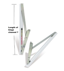 Yale Module 6 (518mm) Top Turn Window Hinge (pair) - Image 2
