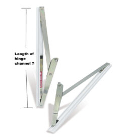 Yale Module 7.5 (668mm) Top Turn Window Hinge (pair) - Image 2
