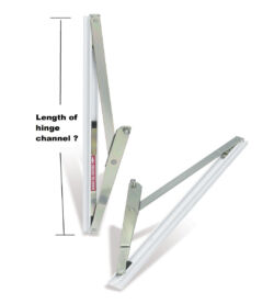 Yale Module 9.5 (868mm) Top Turn Window Hinge (PAIR) - Image 2