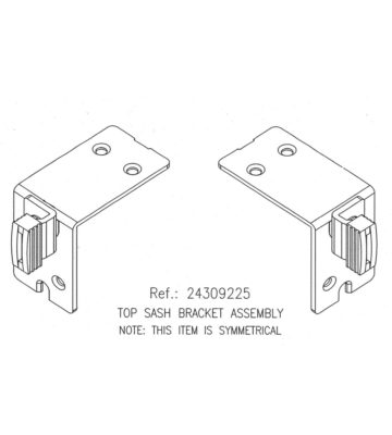 Yale Universal Top-glider to suit Top Turn Window Hinges (EACH)