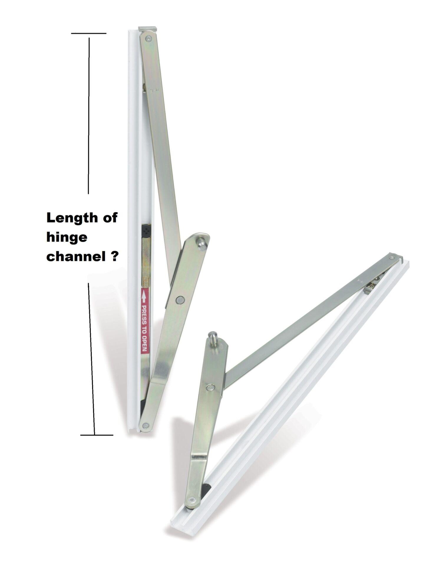 Yale Module 12 (1118mm) Top Turn Window Hinge (pair) Sealco Scotland