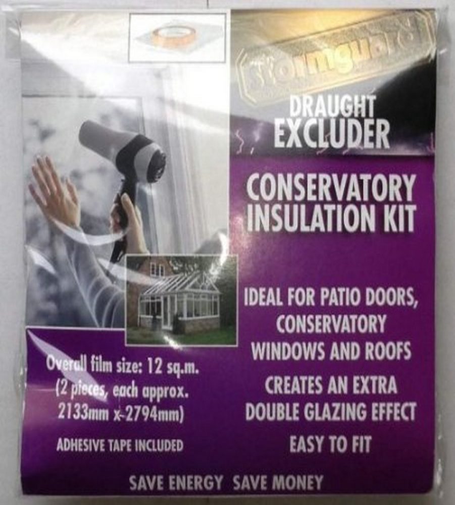 Stormguard 11SR066-12sqm Double Glazing Window Insulation Film